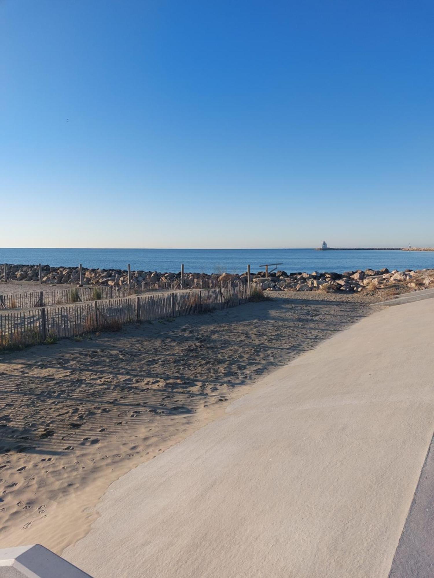 T2 Montpellier Plein Sud Clim Wifi Terrasse De 16M2 Appartement Buitenkant foto