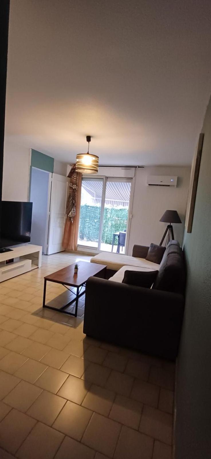 T2 Montpellier Plein Sud Clim Wifi Terrasse De 16M2 Appartement Buitenkant foto